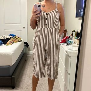 striped romper